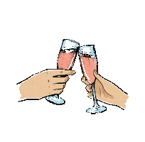 Wine Sparkling Sticker by Ijevan Group