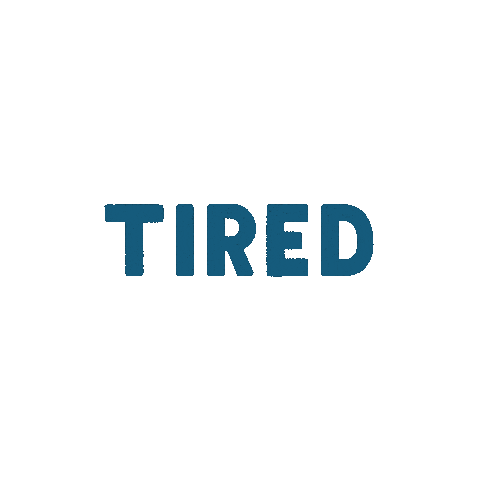 Tired Sleep Sticker