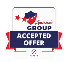 Real Estate Offer Accepted Sticker by Americas Group Realty