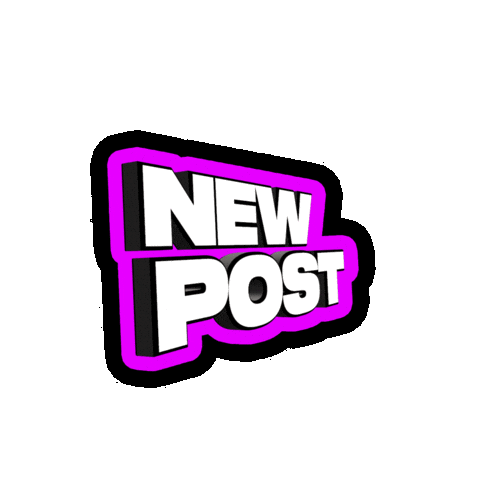 Sticker New Post Sticker