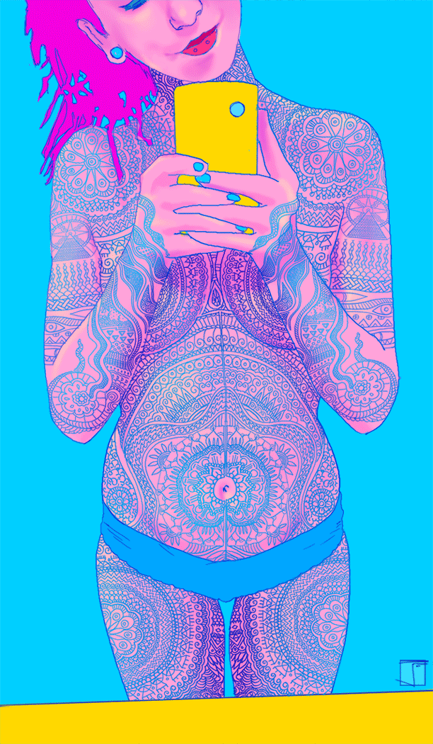 Sexy Tattoo GIF by Phazed Find &amp; Share on GIPHY
