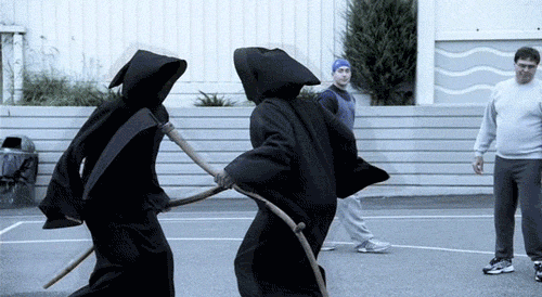 Celebrate Grim Reaper GIF - Find & Share on GIPHY