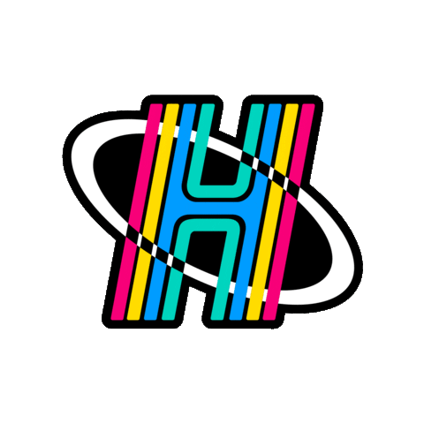 H Pop Sticker by Holypopstore