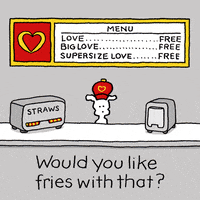 I Love You Fries GIF by Chippy the Dog