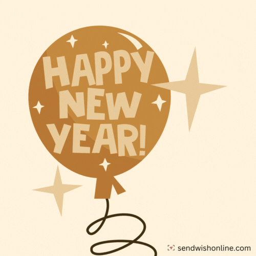 New Year GIF by sendwishonline.com