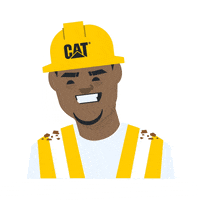 Cat Dust Off GIF by Caterpillar Inc.