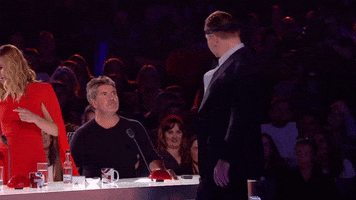 looking simon cowell GIF by Got Talent Global