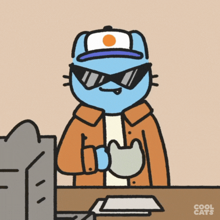 Working Get To Work GIF by Cool Cats
