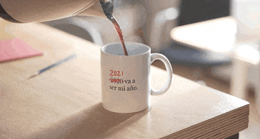 New Year Coffee GIF by Humad®