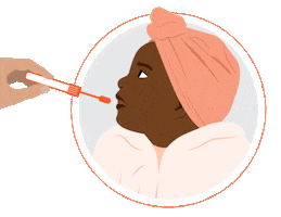 Dna Swab Sticker by Mendelics