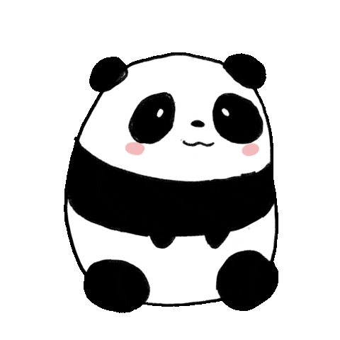 Tired Panda Bear Sticker by Kevin the Angry Boi for iOS & Android | GIPHY