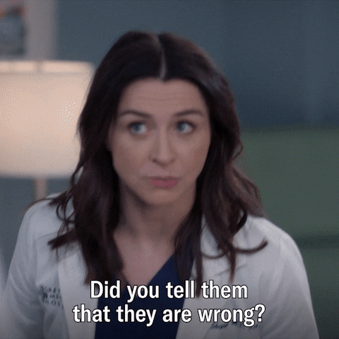 Greys Anatomy Question GIF by ABC Network