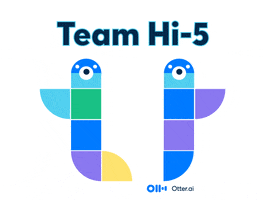 Highfive GIF by Otter voice meeting notes