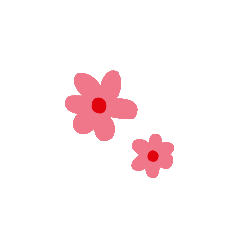Pink Blooming Sticker