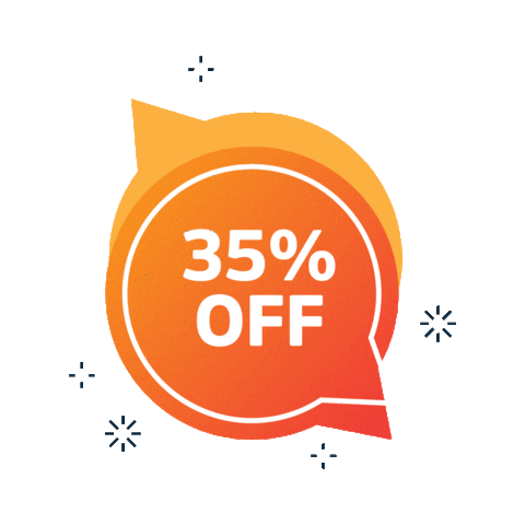 Discount 35Off Sticker by Armazém dos Importados