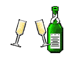 Drink Cheers Sticker