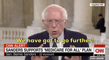 Bernie Sanders Medicare For All GIF