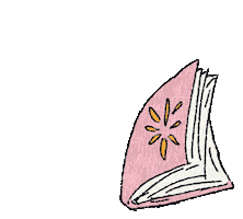autocolante de livros de desenho