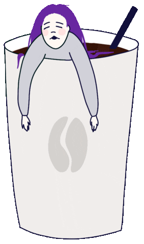 Coffee Sleep Sticker