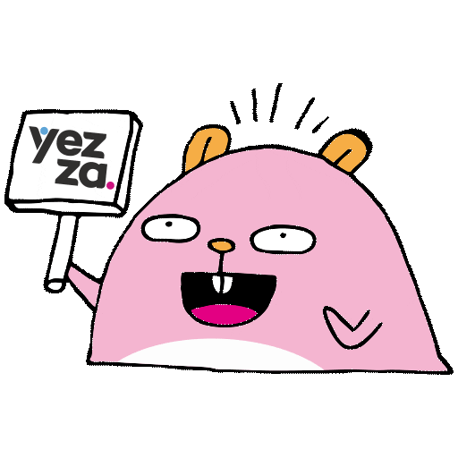 Yezza Sticker Sticker by Yezza