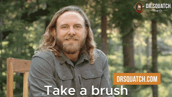Brush Teeth GIF by DrSquatchSoapCo