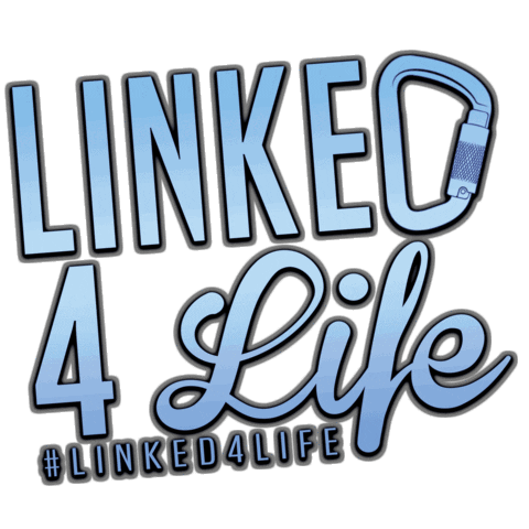 Linked 4 Life Sticker
