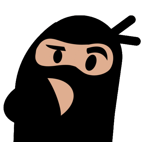 Ninja Japa Sticker by Delivery Sushi Rão