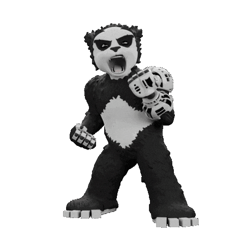 Fight Screaming Sticker by Endangered Labs