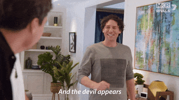 Speak Of The Devil GIF by My Kitchen Rules
