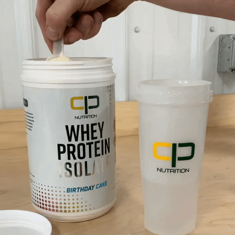 CPNutrition healthy protein recovery shred GIF