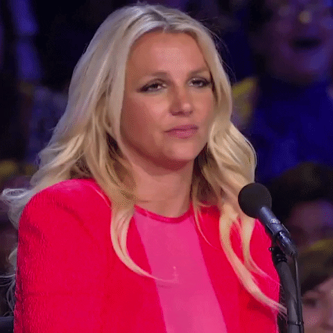 awkward britney spears GIF by X Factor Global
