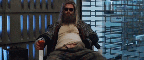 Avengers Fat Thor GIF by swerk - Find & Share on GIPHY