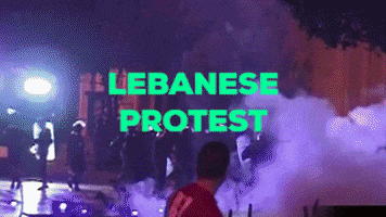 Protest Lebanon GIF by TV7 ISRAEL NEWS