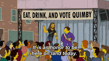 Glad To Be Here The Simpsons GIF by FOX TV