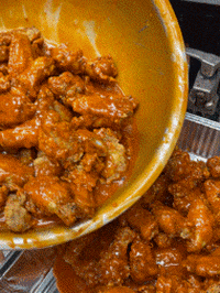 Chicken Wings GIF by The Crab Place