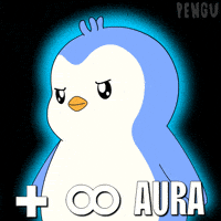 Penguin Glowing GIF by Pudgy Penguins