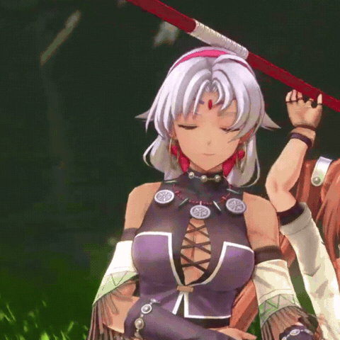 Trails In The Sky Blow A Kiss GIF