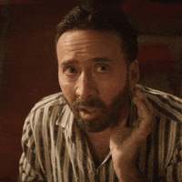 Nicolas Cage Reaction GIF by Silenzio Interactive