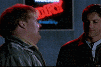 Chris Farley Chippendales Gif