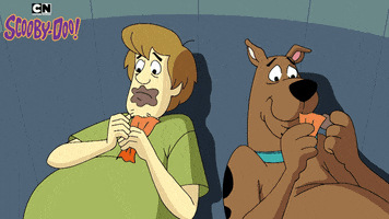 Scooby Doo Eating GIF by Cartoon Network