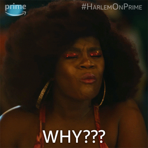 Confusion Angie GIF by Harlem