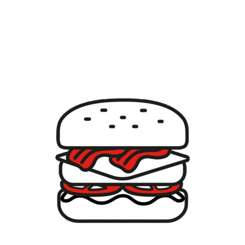 Hungry Food Sticker by raffa-bert