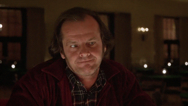frustrated the shining GIF