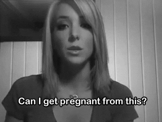 Can I Get Pregnant From This Youtube GIF - Find & Share on GIPHY