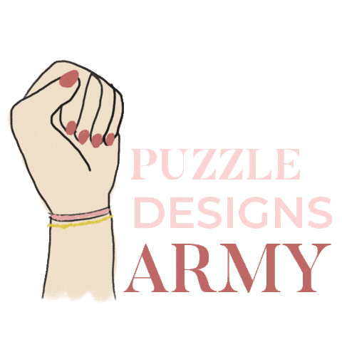 Puzzle Design Sticker