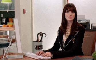 the devil wears prada anna hathaway GIF