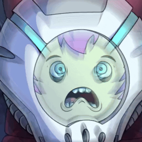 Scared Animation GIF by Planet XOLO