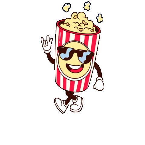 At The Movies Popcorn Sticker by Westside Family Church