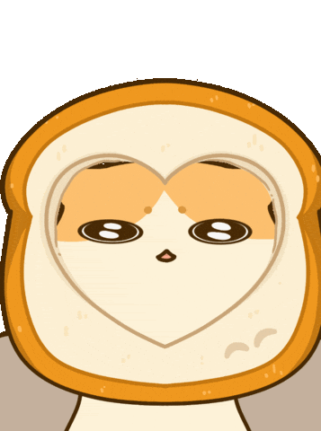 Cats Breadcat Sticker by Bichi Mao