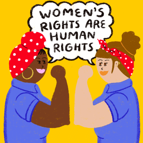 Giphy - Human Rights Woman GIF by INTO ACTION